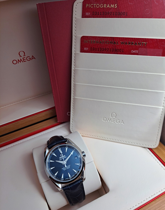 Omega Seamaster Aqua Terra 150M Master Co-Axial Wristwatch Ref. 231.13.39.21.03.001